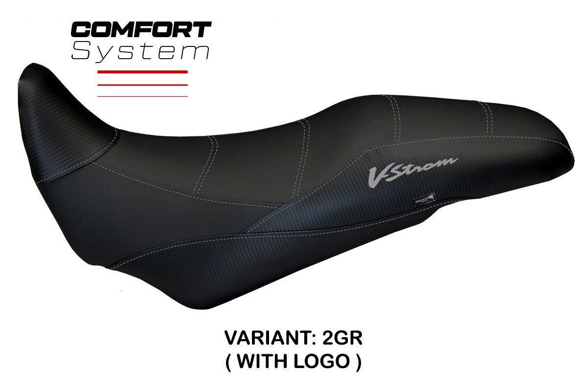 Seat cover compatible - Suzuki V-Strom 1000 2014 - 2019 - mod Agrigento Comfort System