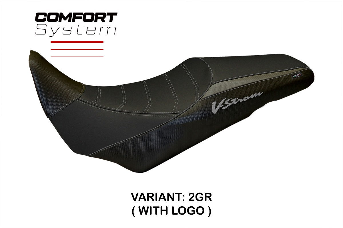 Seat cover compatible - Suzuki V-Strom 1000 2014 - 2019 - mod Palermo Comfort System