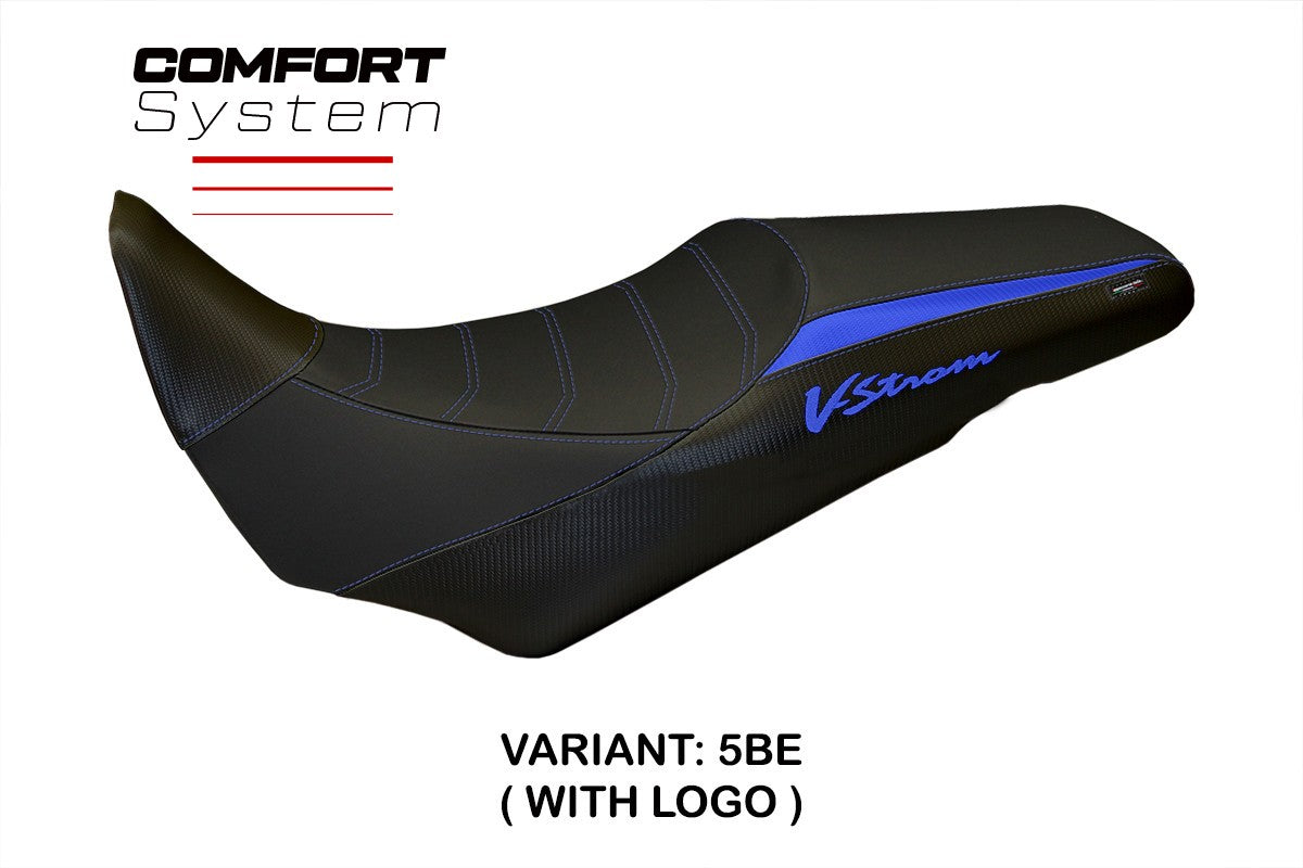 Seat cover compatible - Suzuki V-Strom 1000 2014 - 2019 - mod Palermo Comfort System