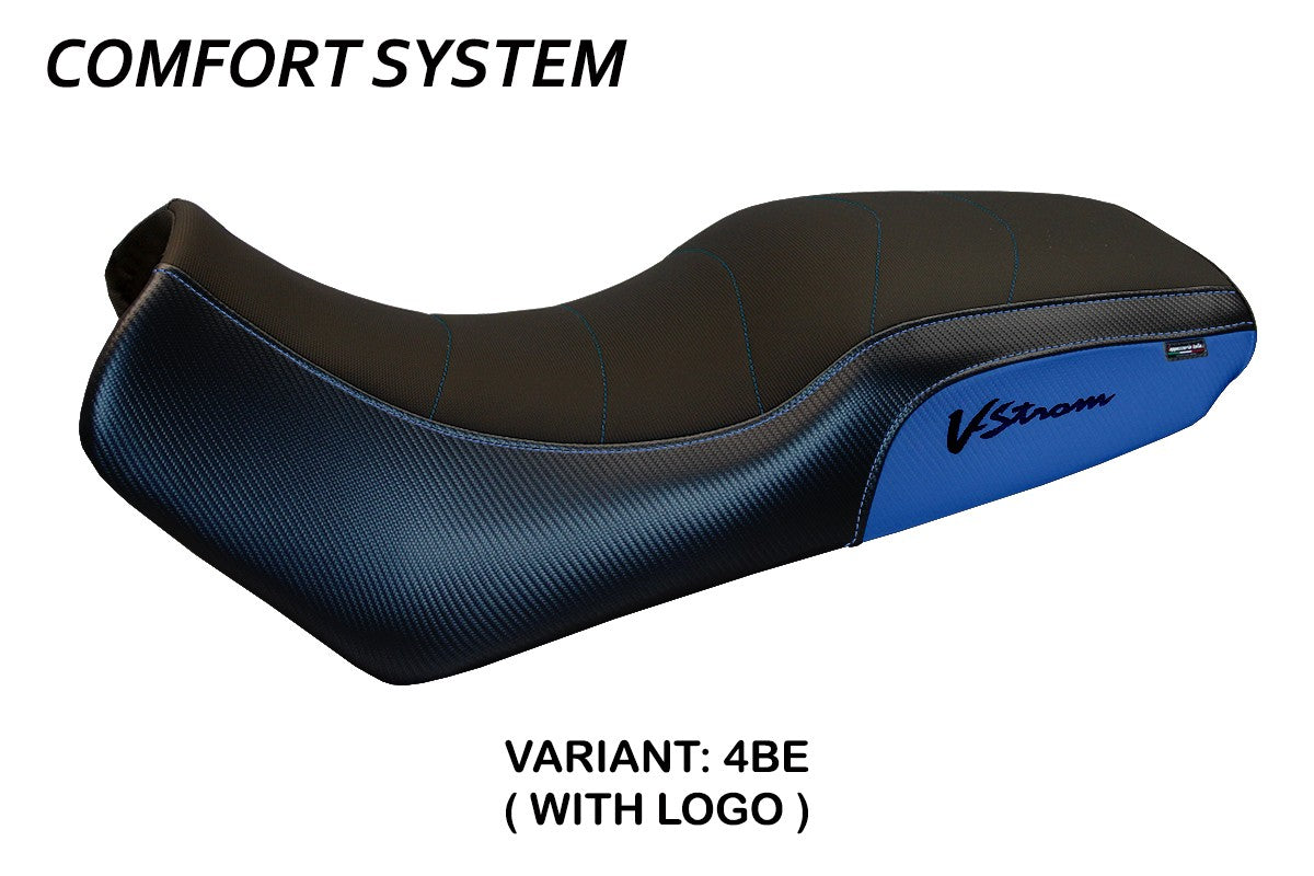 Seat cover compatible - Suzuki V-Strom 1000 DL 2002 - 2008 - mod Melito Comfort System