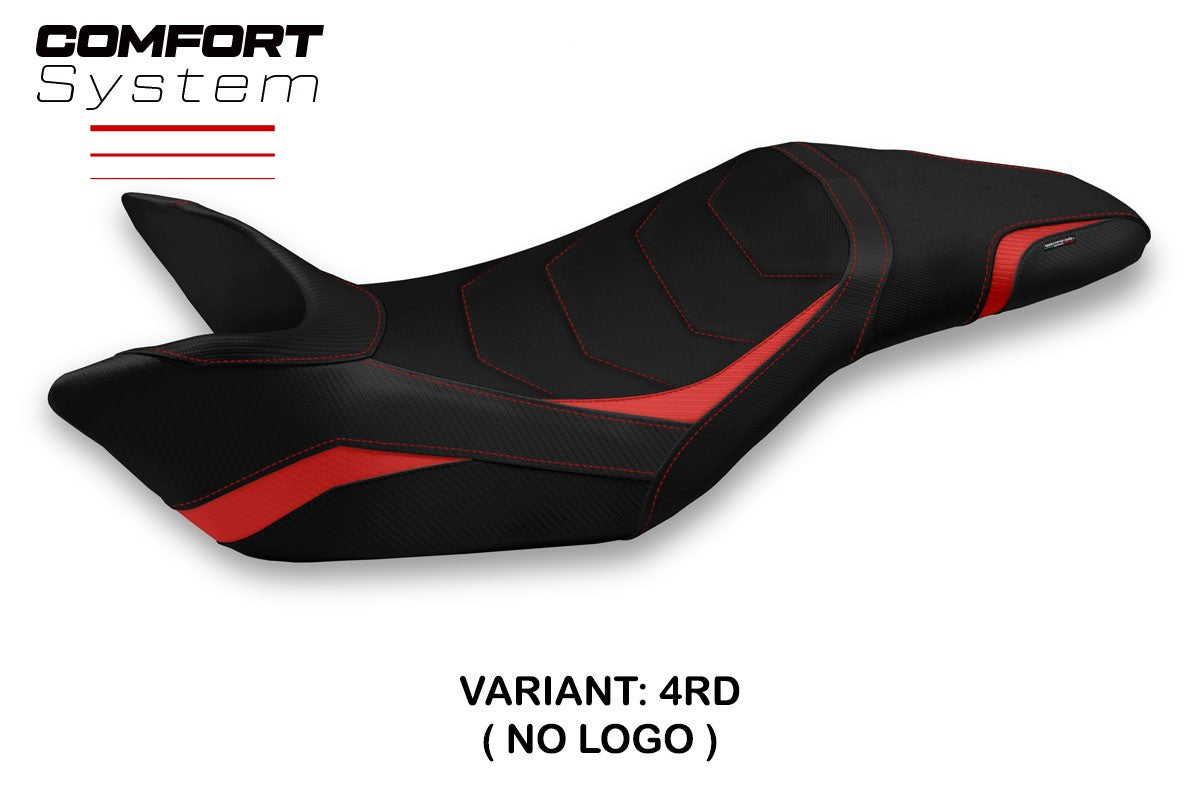 Seat cover compatible - Triumph Speed Triple 2011 - 2015 - mod Ghibellina 1 Comfort System