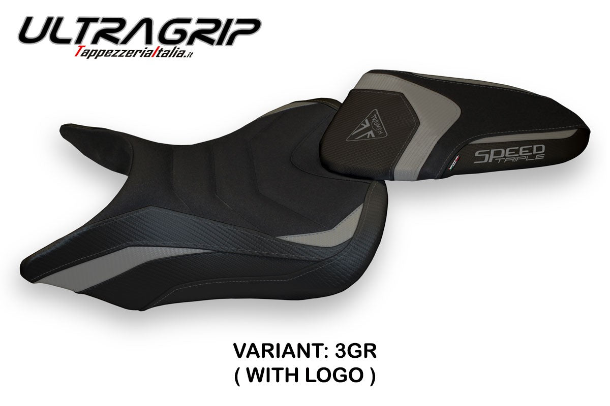 Seat cover compatible - Triumph Speed Triple 2016 - 2021 - mod Resia 1 Ultragrip