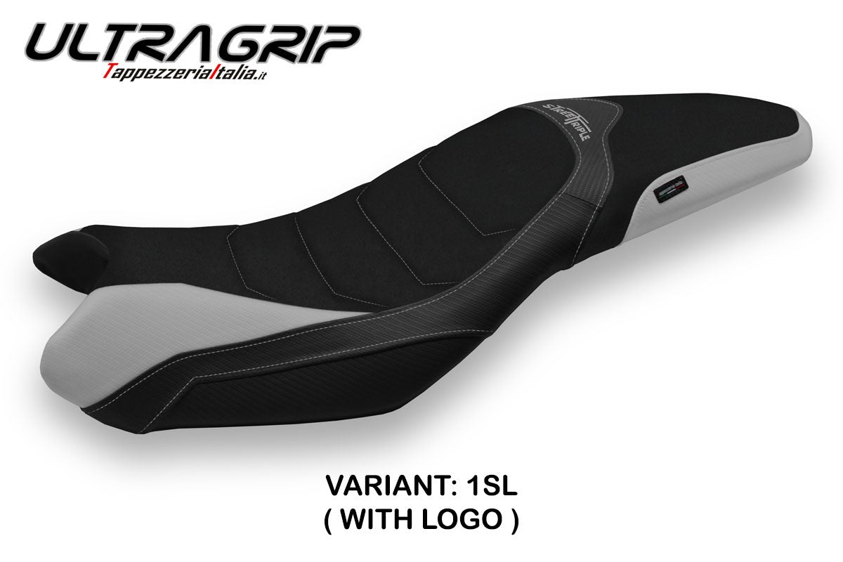 Seat cover compatible - Triumph Street Triple 2013 - 2016 - mod Salina 1 Ultragrip