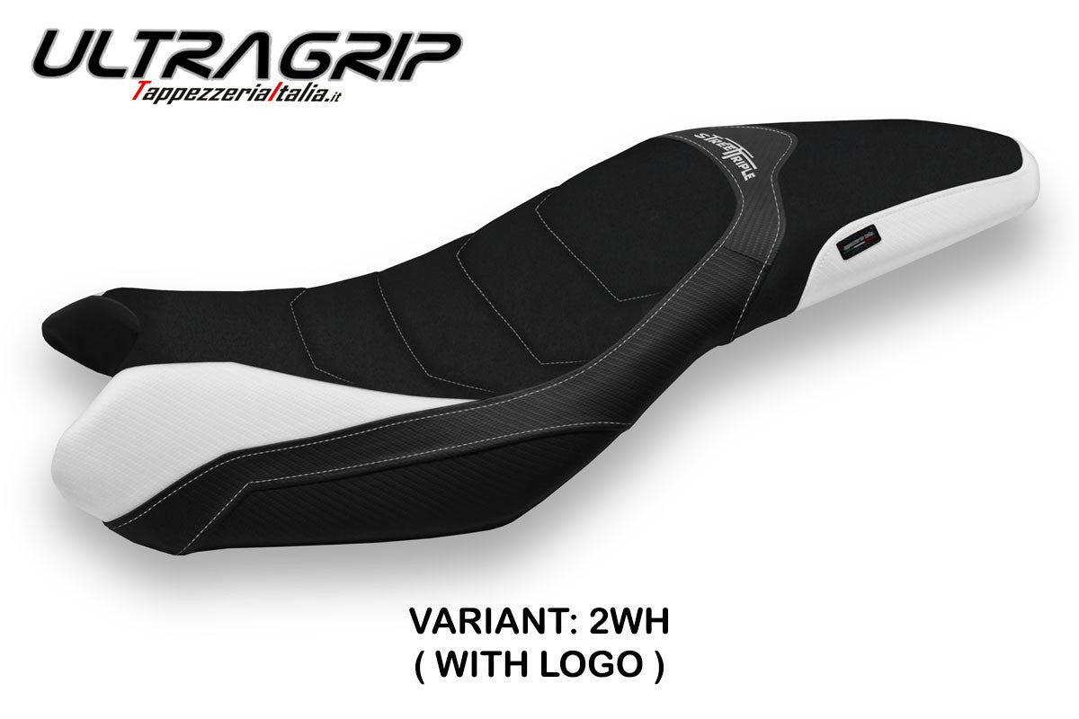 Seat cover compatible - Triumph Street Triple 2013 - 2016 - mod Salina 1 Ultragrip