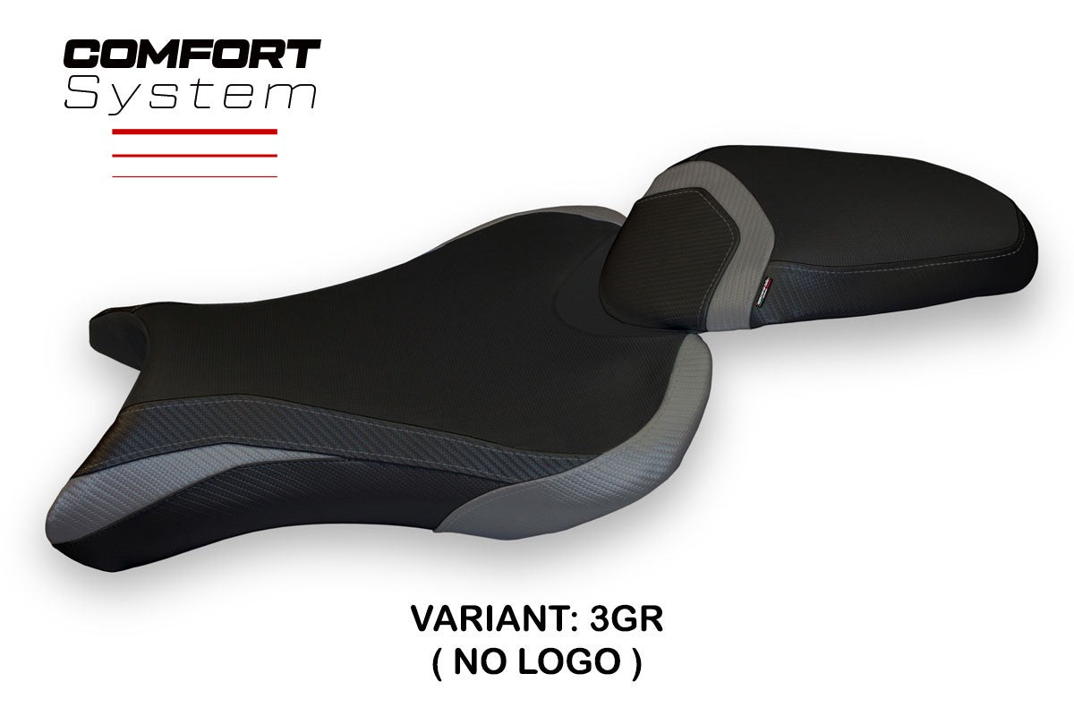 Seat cover compatible - Triumph Street Triple 2017 - 2022 - mod Molina 1 Comfort System