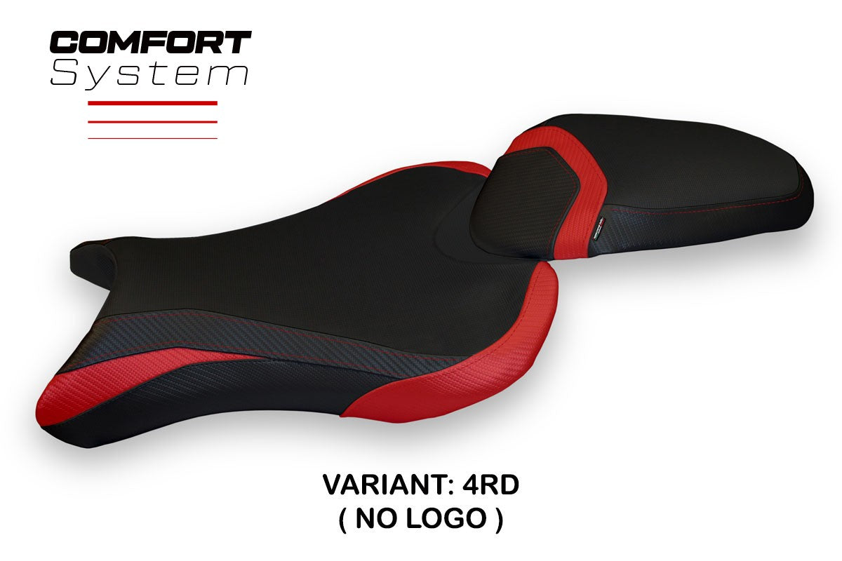 Seat cover compatible - Triumph Street Triple 2017 - 2022 - mod Molina 1 Comfort System