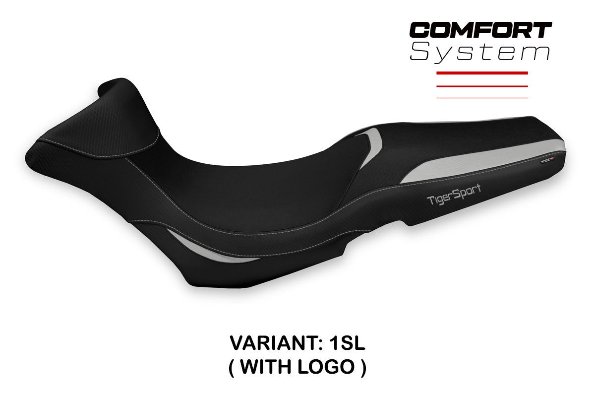 Seat cover compatible - Triumph Tiger 1050 Sport 2013 - 2020 - mod Gergei Comfort System