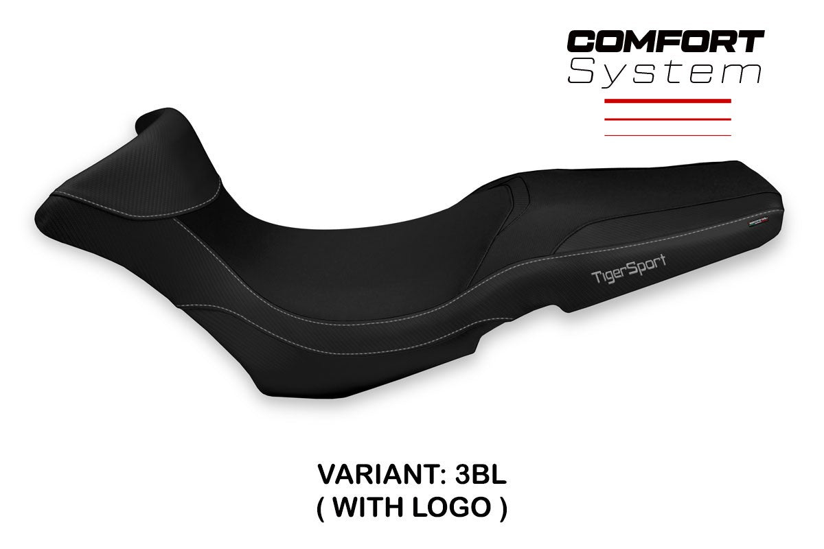 Seat cover compatible - Triumph Tiger 1050 Sport 2013 - 2020 - mod Gergei Comfort System