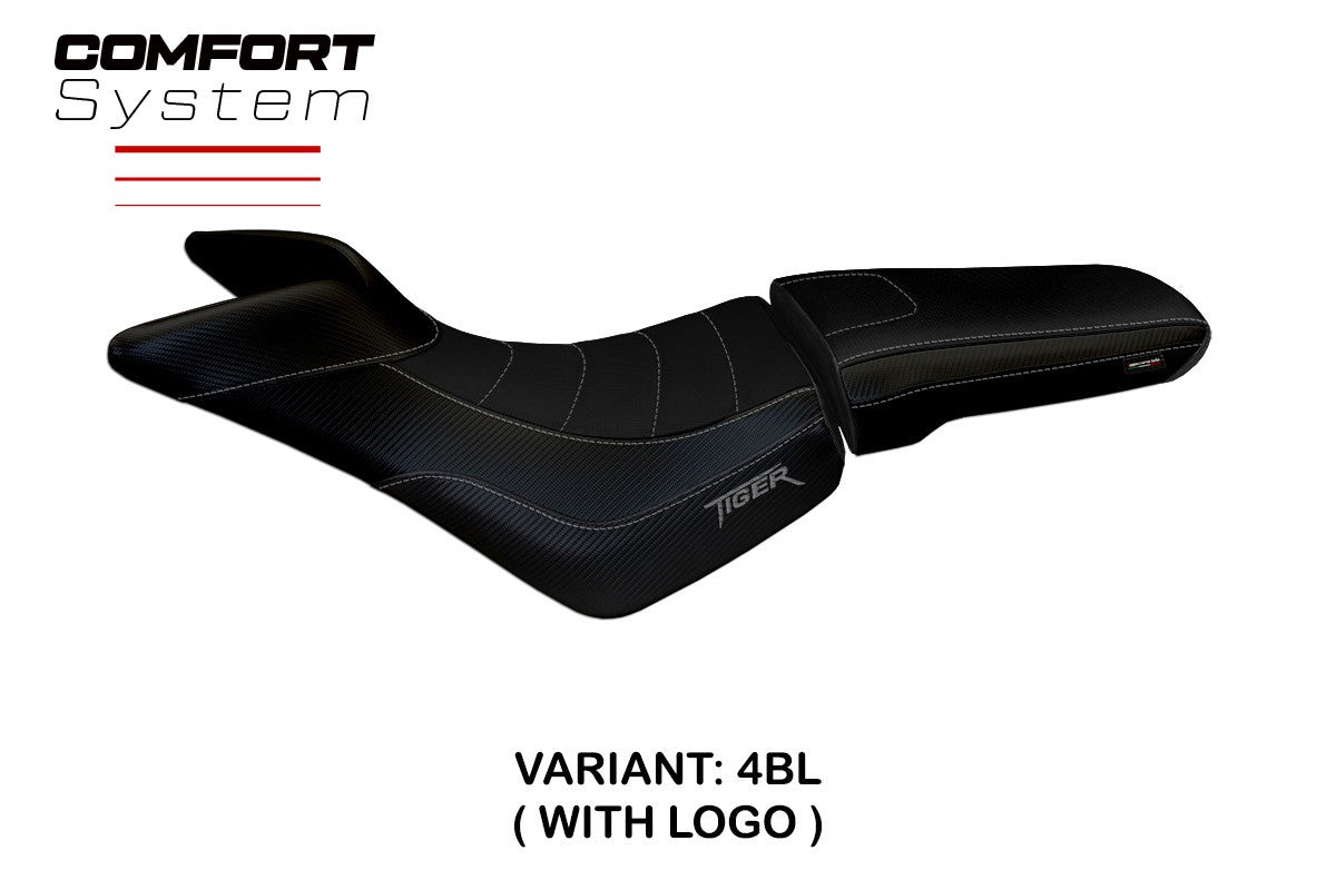 Seat cover compatible - Triumph Tiger 800 / 800 XC 2010 - 2020 - mod Padova Comfort System