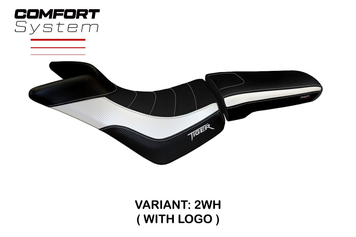 Seat cover compatible - Triumph Tiger 800 / 800 XC 2010 - 2020 - mod Padova Comfort System