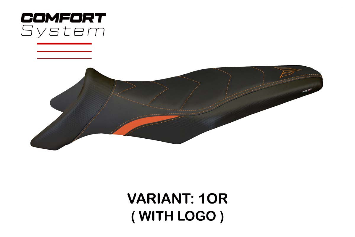 Seat cover compatible - Yamaha MT-09 2013 - 2020 - mod Gallipoli 4 Comfort System