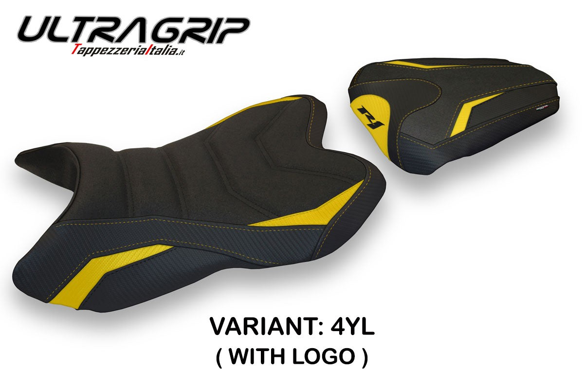 Seat cover compatible - Yamaha R1 2007 - 2008 - mod Habay 1 Ultragrip
