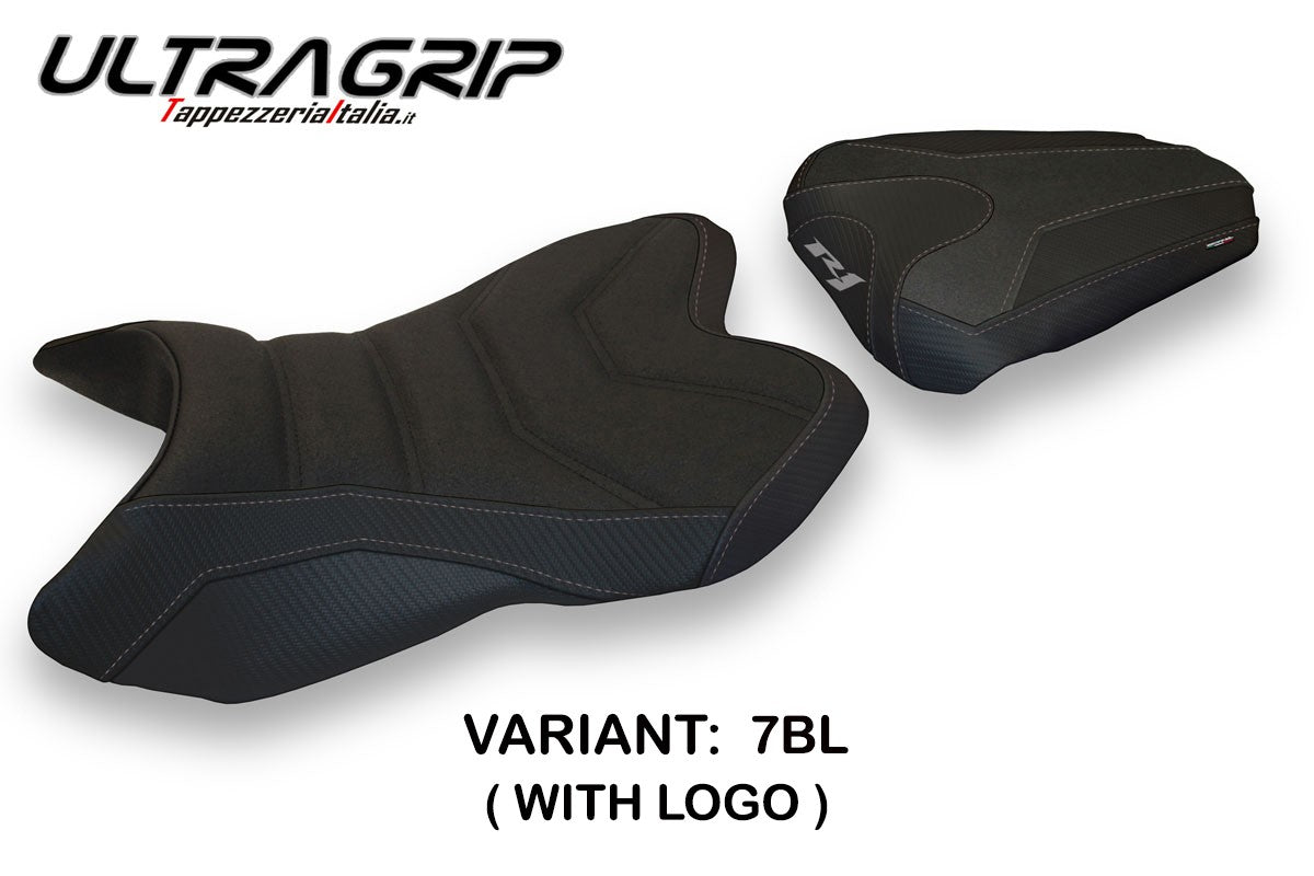 Seat cover compatible - Yamaha R1 2007 - 2008 - mod Habay 1 Ultragrip