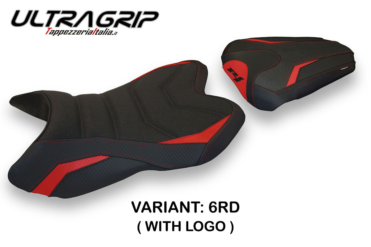 Seat cover compatible - Yamaha R1 2007 - 2008 - mod Habay 1 Ultragrip