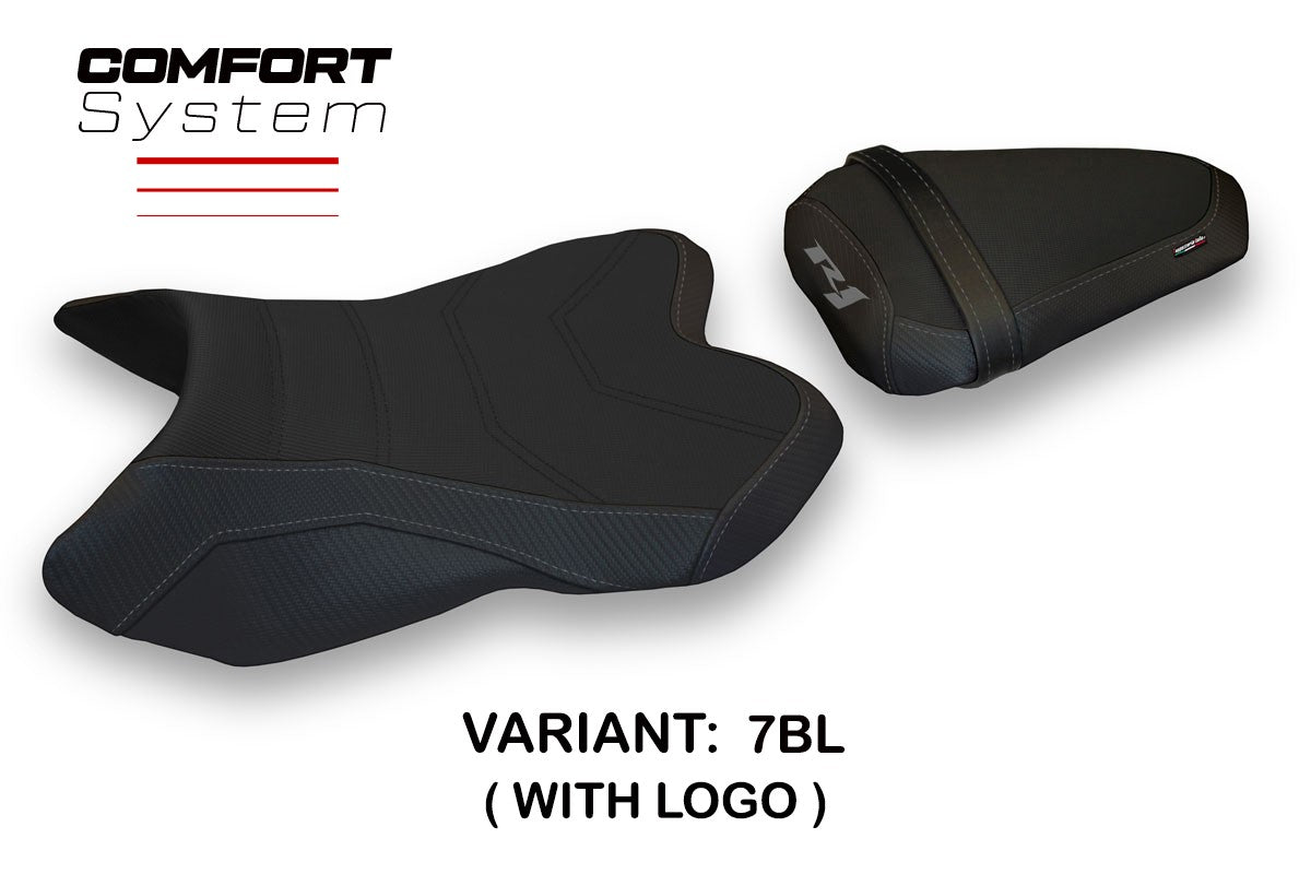 Seat cover compatible - Yamaha R1 2007 - 2008 - mod Marstal 1 Comfort System