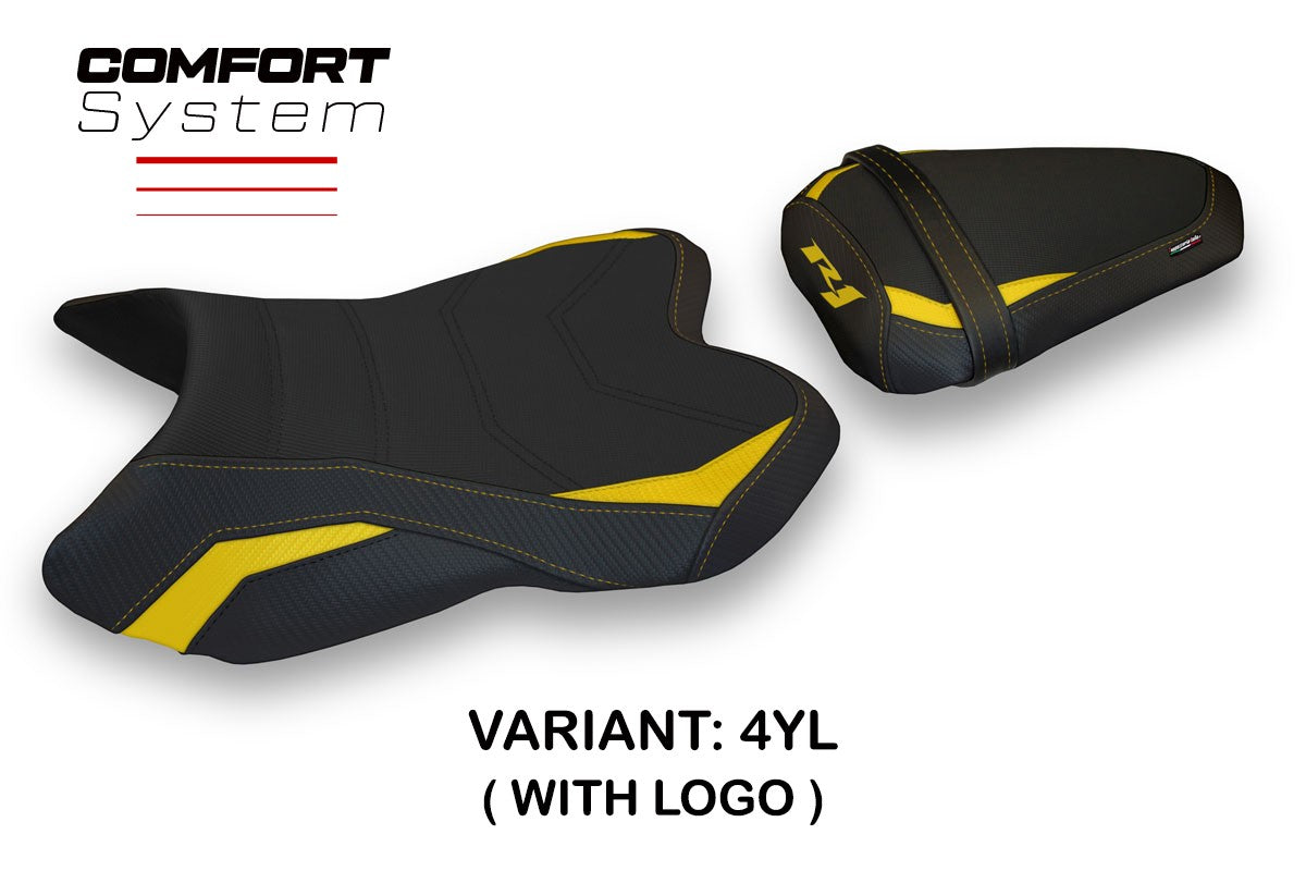 Seat cover compatible - Yamaha R1 2007 - 2008 - mod Marstal 1 Comfort System