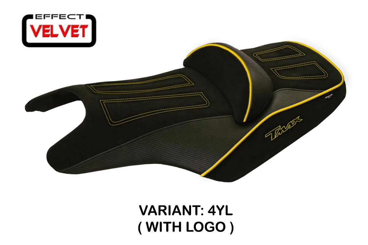 Seat cover compatible - Yamaha T-Max 2008 - 2016 - mod Aloi 1 Velvet