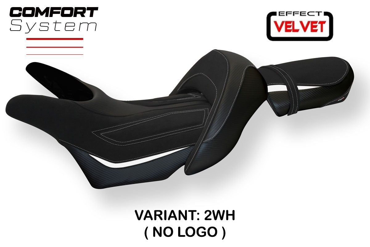 Seat cover compatible - Yamaha V-Max 1700 2008 - 2017 - mod Odessa Velvet Comfort System