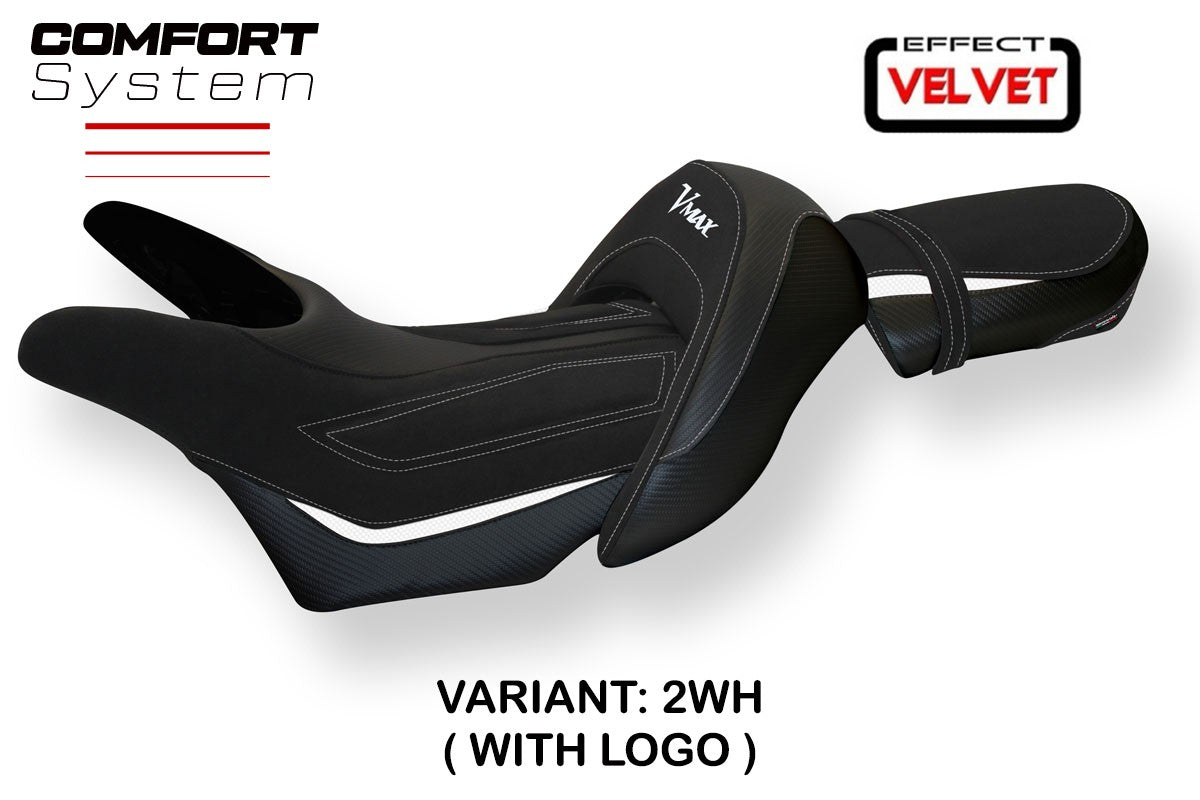 Seat cover compatible - Yamaha V-Max 1700 2008 - 2017 - mod Odessa Velvet Comfort System