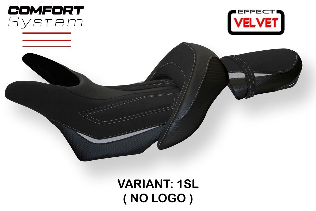 Seat cover compatible - Yamaha V-Max 1700 2008 - 2017 - mod Odessa Velvet Comfort System