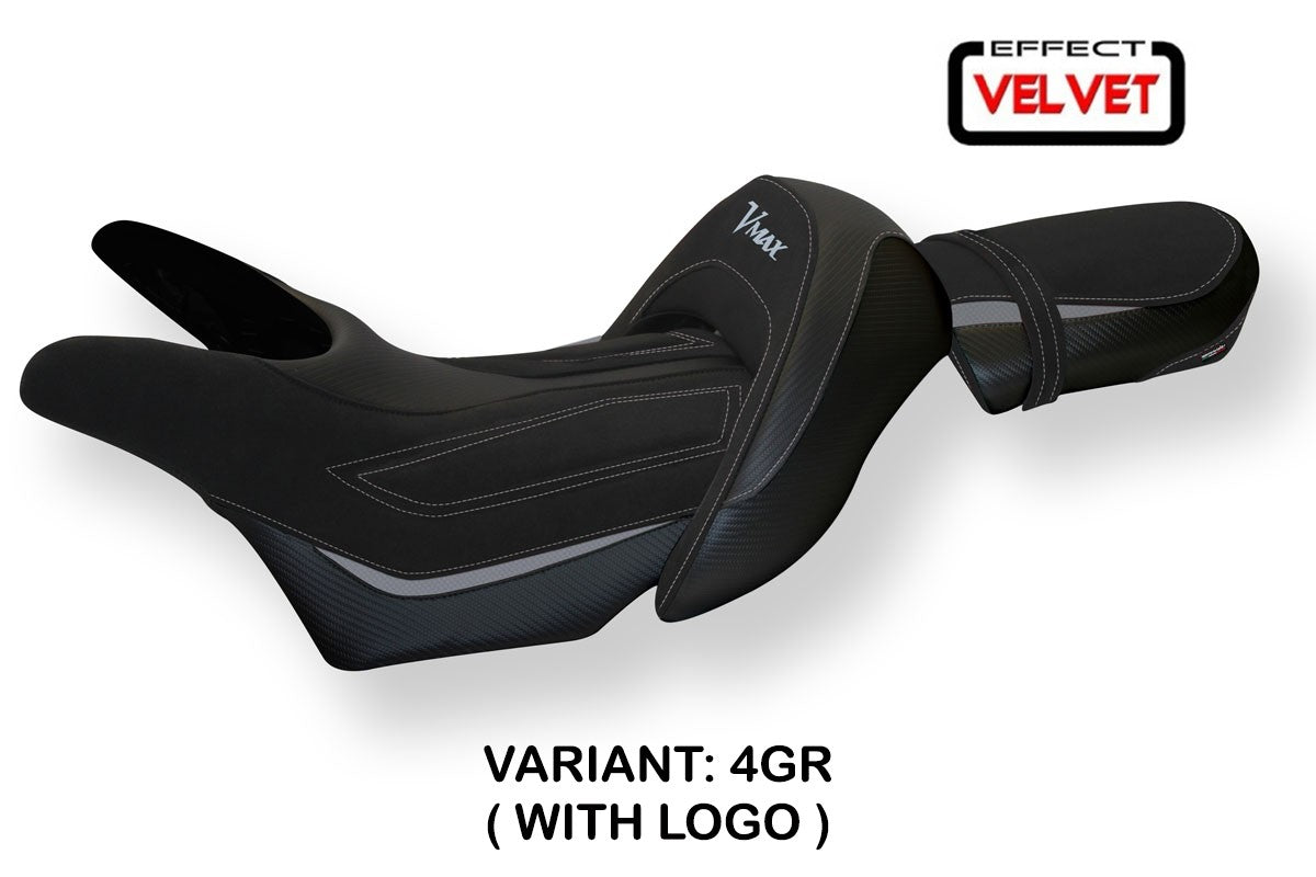 Seat cover compatible - Yamaha V-Max 1700 2008 - 2017 - mod Odessa Velvet