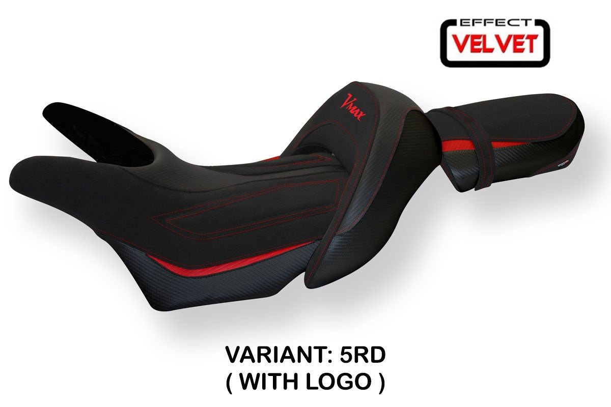 Seat cover compatible - Yamaha V-Max 1700 2008 - 2017 - mod Odessa Velvet